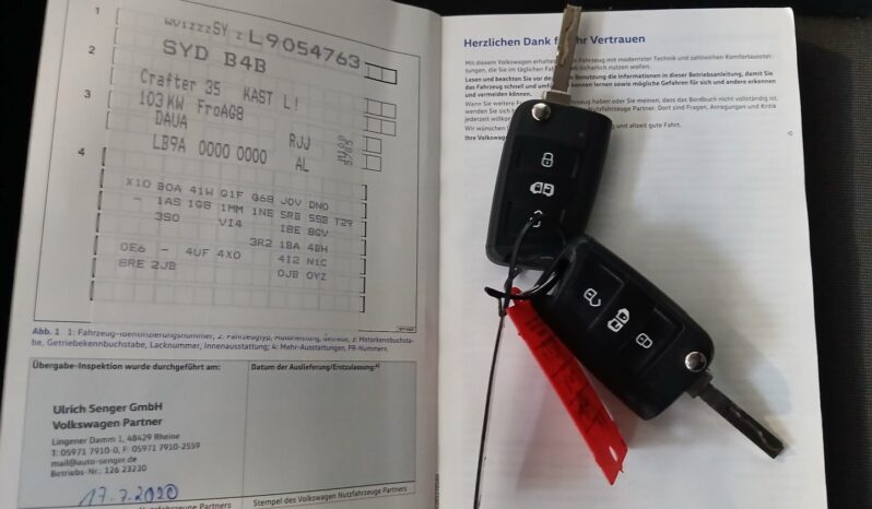 VW Crafter 2020 L5H3 Automático lleno