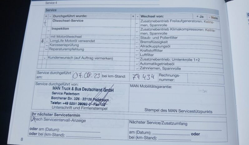 MAN TGE Pritsche 3.180 2,0 TDI lleno