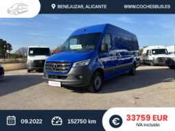 Mercedes Sprinter 317 L4H2 Automático 09.2022 152k
