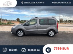 Peugeot Partner 1.6 HDi Premium 110CV 10.2011 189666km lleno
