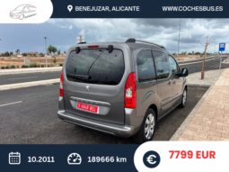 Peugeot Partner 1.6 HDi Premium 110CV 10.2011 189666km lleno