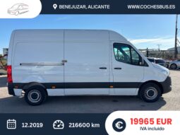 Mercedes-Benz Sprinter 314 L2H2 2019 216600km lleno
