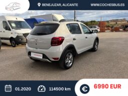 Dacia Sandero Stepway 0.9 90 CV 01.2020 114500km lleno