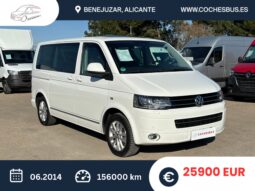 VW Multivan T5 HighLine Automático 06.2014 156k lleno