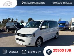 VW Multivan T5 HighLine Automático 06.2014 156k lleno