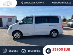 VW Multivan T5 HighLine Automático 06.2014 156k lleno