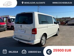 VW Multivan T5 HighLine Automático 06.2014 156k lleno