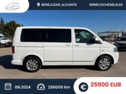 VW Multivan T5 HighLine Automático 06.2014 156k lleno