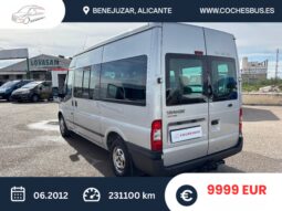 Ford Transit 125T300 9 PLAZAS lleno